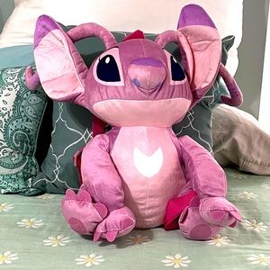 Disney Lilo & Stitch Angel Plush Mini Backpack - New